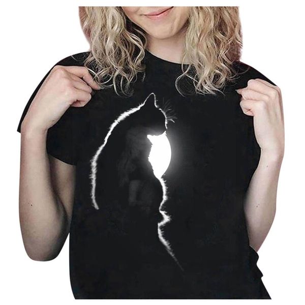 shorts sleeve cat print t shirt women female harajuku round collar summer vintage t-shirt oversize lovely tee op women's, White
shorts sleeve cat print t shirt women female harajuku round collar summer vintage t-shirt oversize lovely tee op women's, White