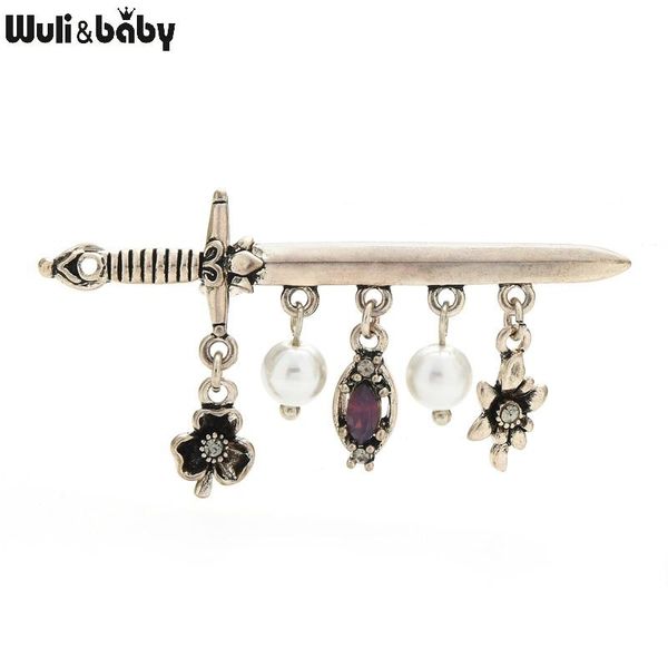 pins, brooches wuli&baby rhinestone tassel sword for women men party causal brooch pins gifts, Gray
pins, brooches wuli&baby rhinestone tassel sword for women men party causal brooch pins gifts, Gray