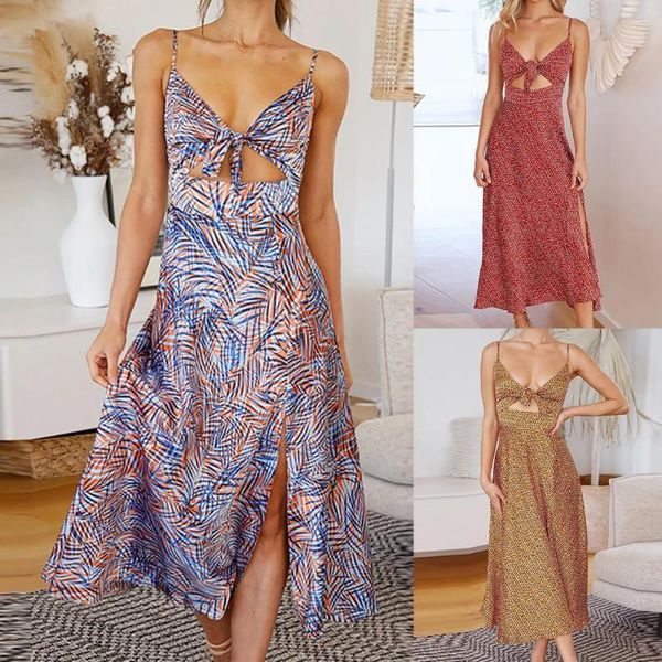 casual dresses bow dress fashion women dot print camisole oversize split female v-neck backless sleeveless midi vestido, Black;gray
casual dresses bow dress fashion women dot print camisole oversize split female v-neck backless sleeveless midi vestido, Black;gray