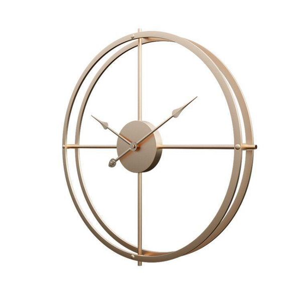 wall clocks north europe large vintage metal clock double layer iron frame mute watch for home living room decor 50/60cm
wall clocks north europe large vintage metal clock double layer iron frame mute watch for home living room decor 50/60cm