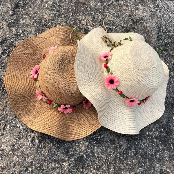 wide brim hats summer big eaves outdoor straw hat ladies travel seaside beach solid color garland dome sunscreen sunshade, Blue;gray
wide brim hats summer big eaves outdoor straw hat ladies travel seaside beach solid color garland dome sunscreen sunshade, Blue;gray