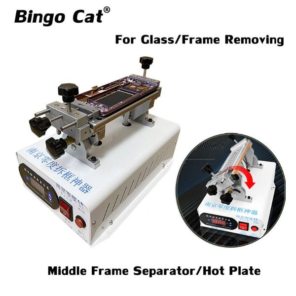 edge screen middle frame separator machine plate for bezel lcd glass panel separating repair tools cell phone repairing
edge screen middle frame separator machine plate for bezel lcd glass panel separating repair tools cell phone repairing