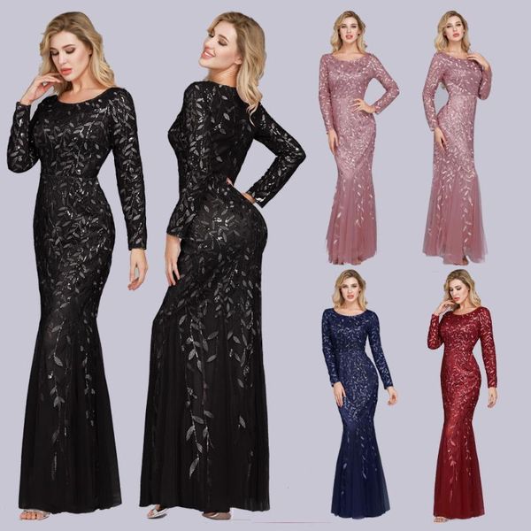 casual dresses long sleeve round neck dress women fishtail slim elastic sequins women's party us size, Black;gray
casual dresses long sleeve round neck dress women fishtail slim elastic sequins women's party us size, Black;gray