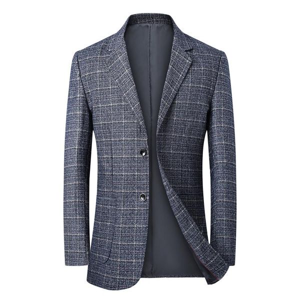 men's suits & blazers blazer british's style casual single breasted slim fit suit jacket male plaid men coat terno masculino 3xl, White;black
men's suits & blazers blazer british's style casual single breasted slim fit suit jacket male plaid men coat terno masculino 3xl, White;black
