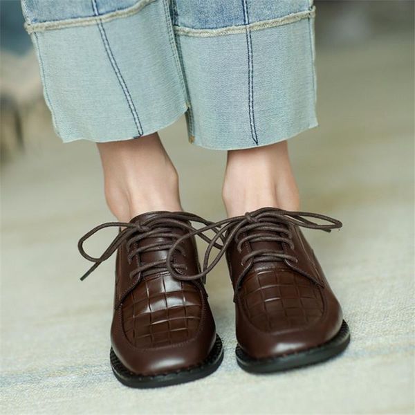 dress shoes 2021 spring women with round toe lace up chunky heel comfortable and breathable cow leather single item no.2158-1, Black
dress shoes 2021 spring women with round toe lace up chunky heel comfortable and breathable cow leather single item no.2158-1, Black