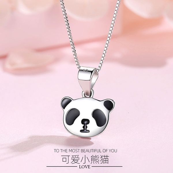 jewelry highly quality women party wedding lovers giftnecklace women's s 925 silver clavicle chain lovely panda drop rubber pendant fas
jewelry highly quality women party wedding lovers giftnecklace women's s 925 silver clavicle chain lovely panda drop rubber pendant fas
