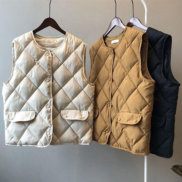 women's vests winter down cotton vest women short sleeveless jacket lightweight coat waistcoat single-breasted female gilets y355, Black;white
women's vests winter down cotton vest women short sleeveless jacket lightweight coat waistcoat single-breasted female gilets y355, Black;white
