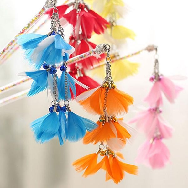 cat toys pet toy teaser and exerciser wand stick with feather pendant interactive products 2 1
cat toys pet toy teaser and exerciser wand stick with feather pendant interactive products 2 1