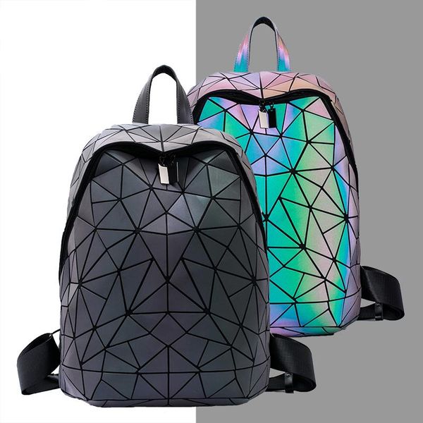 backpack men lapbackpacks women geometric for teenage girls luminous school holographic rucksack female bag
backpack men lapbackpacks women geometric for teenage girls luminous school holographic rucksack female bag