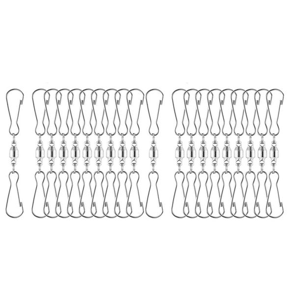 pack spinning dual clip swivels hanger stainless steel for wind sock garden bells party supply in yard, garden, home decorative objects & fi
pack spinning dual clip swivels hanger stainless steel for wind sock garden bells party supply in yard, garden, home decorative objects & fi