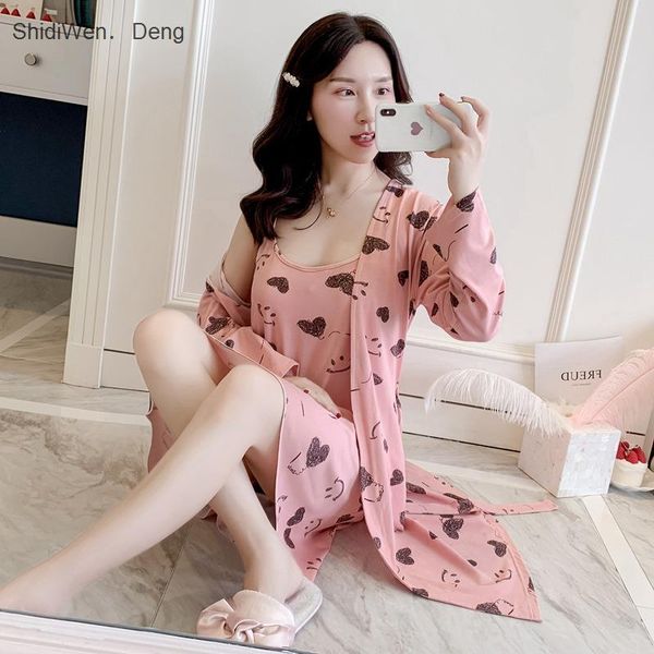 lingerie nightgowns robes sets women 2021 summer print bathrobe sleepwear suit nightdress night dress home gown nighty women's, Black;red
lingerie nightgowns robes sets women 2021 summer print bathrobe sleepwear suit nightdress night dress home gown nighty women's, Black;red