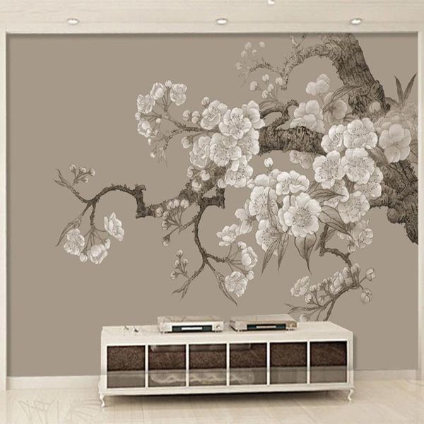 custom 3d wallpaper chinese style plum blossom flowers and birds mural living room study background wall papel de parede 3 d wallpapers
custom 3d wallpaper chinese style plum blossom flowers and birds mural living room study background wall papel de parede 3 d wallpapers