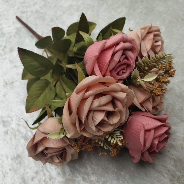 decorative flowers & wreaths 11 forks artificial melaleuca rose bouquet fake wedding home table decoration bridal valentine's day girl
decorative flowers & wreaths 11 forks artificial melaleuca rose bouquet fake wedding home table decoration bridal valentine's day girl