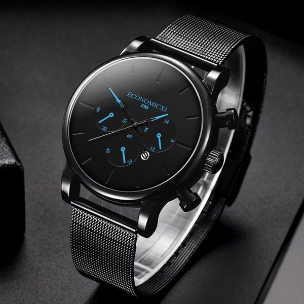 wristwatches economicxi men's watch stainless steel waterproof minimalist quartz wrist watches for men clock relogio masculino 2021, Slivery;brown
wristwatches economicxi men's watch stainless steel waterproof minimalist quartz wrist watches for men clock relogio masculino 2021, Slivery;brown