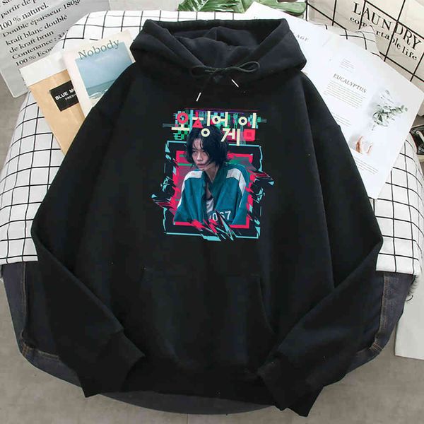 men's loose sweatshirt, squid printing, hip-hop clothing, game character printing, harajuku style, wool clothing, cartoon warm color, Black
men's loose sweatshirt, squid printing, hip-hop clothing, game character printing, harajuku style, wool clothing, cartoon warm color, Black