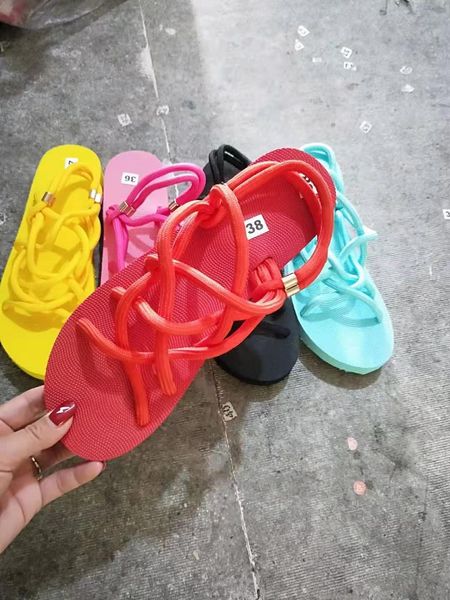 2021 summer rope sandals woman casual braided with traditional creativity fashion flats sandal women beach slides shoes sandalias flip flop, Black
2021 summer rope sandals woman casual braided with traditional creativity fashion flats sandal women beach slides shoes sandalias flip flop, Black