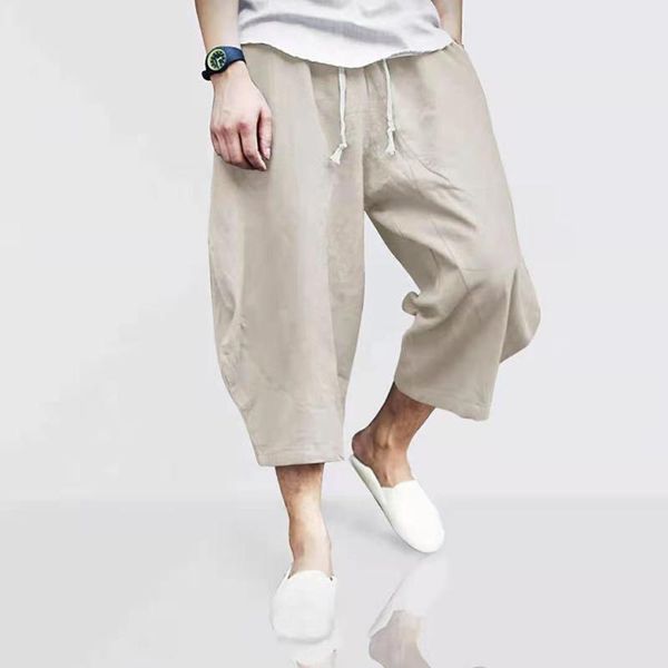 style men loose casual wide-legged pants summer streetwear fashion pure color training jogging sports m-3xl men's, Black
style men loose casual wide-legged pants summer streetwear fashion pure color training jogging sports m-3xl men's, Black