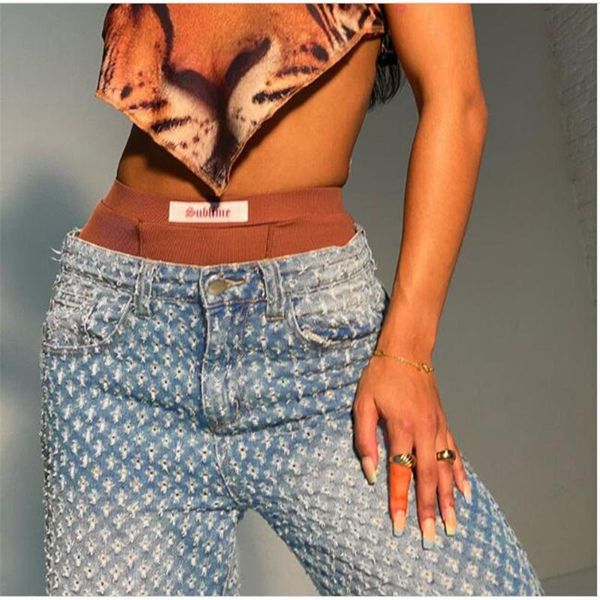 fashion style women/girl high waist water washing broken hole straight jeans streetwear hip hop vintage do old cowboy pants women's, Blue
fashion style women/girl high waist water washing broken hole straight jeans streetwear hip hop vintage do old cowboy pants women's, Blue