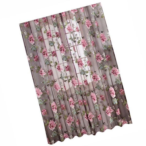 curtain & drapes peony printed window shade drape valances transparent tulle sheer screen for living room bedroom 2x1m (pur
curtain & drapes peony printed window shade drape valances transparent tulle sheer screen for living room bedroom 2x1m (pur