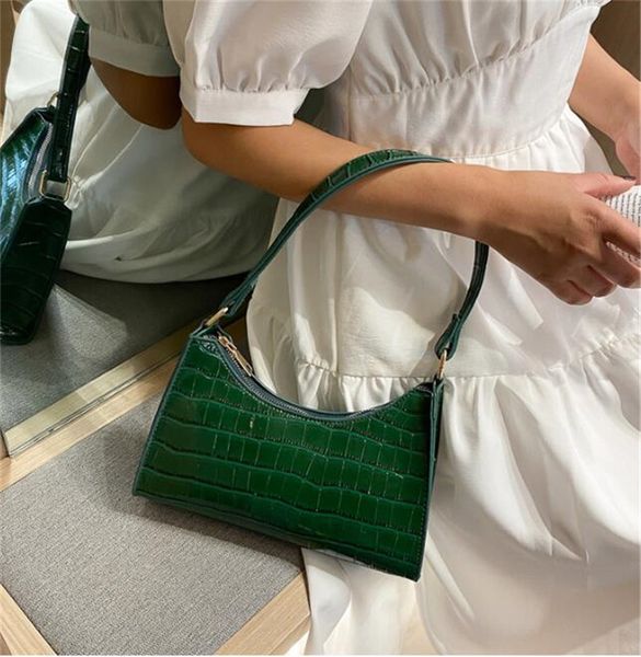 fashion crocodile pattern baguette bags pu leather shoulder bags for women 2020 elegant design luxury hand bag female hand bag travel
fashion crocodile pattern baguette bags pu leather shoulder bags for women 2020 elegant design luxury hand bag female hand bag travel