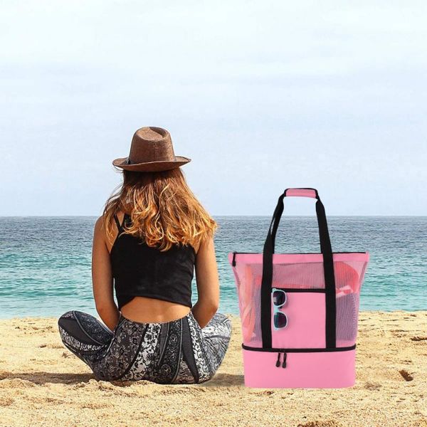 storage bags mesh beach tote bag with detachable large-capacity family use dry wet separate compartment insulation swimsuit outdoor
storage bags mesh beach tote bag with detachable large-capacity family use dry wet separate compartment insulation swimsuit outdoor