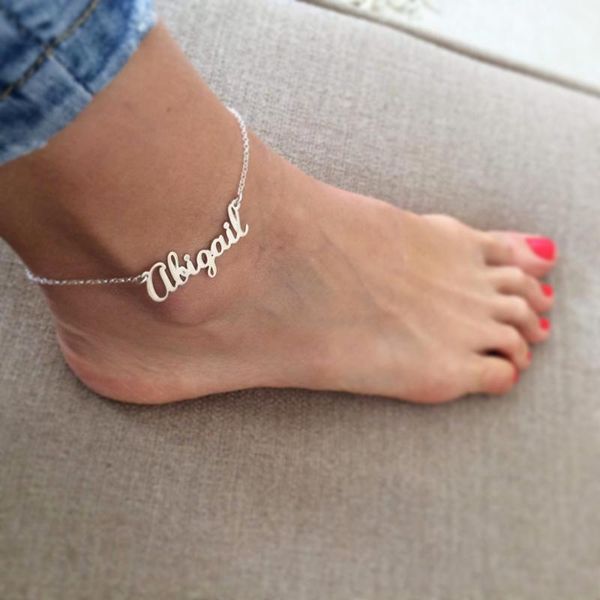 anklets fashion personalized custom name anklet jewelry stainless steel rose gold color ankle for women bracelet cheville gift, Red;blue
anklets fashion personalized custom name anklet jewelry stainless steel rose gold color ankle for women bracelet cheville gift, Red;blue