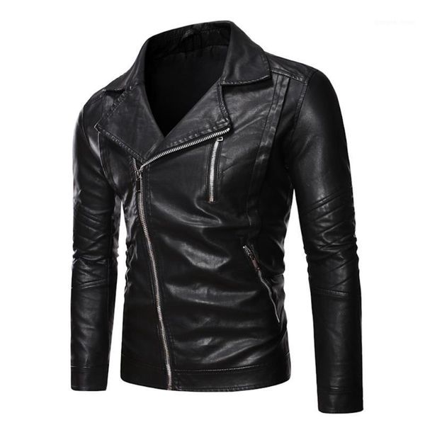 leather jacket 2021 spring and autumn fashion casual solid zippered pocket motorcycle slim full men's jackets fur & faux, Black
leather jacket 2021 spring and autumn fashion casual solid zippered pocket motorcycle slim full men's jackets fur & faux, Black