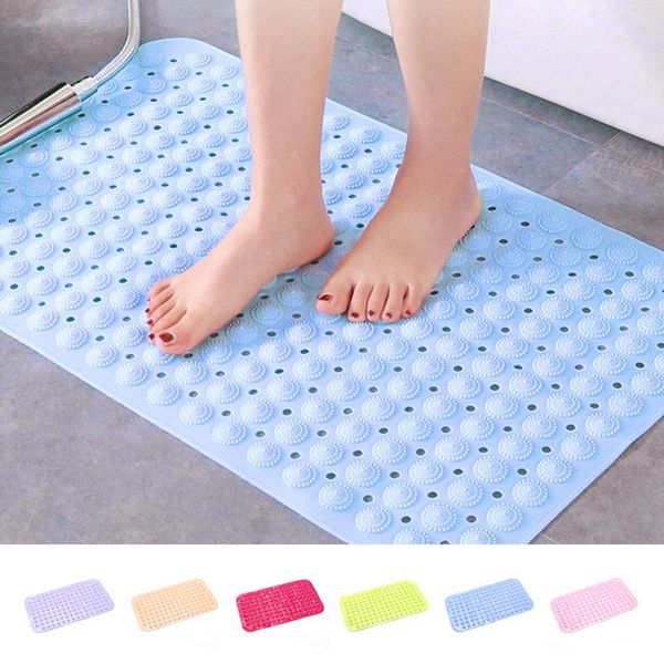 bath mats pvc carpet non-slip shower mat suction cup rug bathroom entrance doormats toilet massage foot pad 38x71cm
bath mats pvc carpet non-slip shower mat suction cup rug bathroom entrance doormats toilet massage foot pad 38x71cm