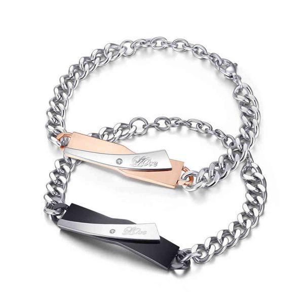 1 paired fashion couple knife shape bracelets black rose gold color stainless steel bff friend bracelet lovers jewelry gift, Golden;silver
1 paired fashion couple knife shape bracelets black rose gold color stainless steel bff friend bracelet lovers jewelry gift, Golden;silver