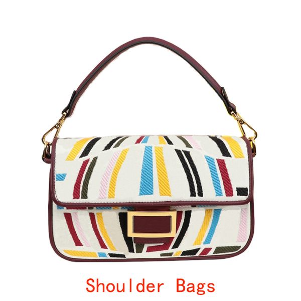 women shoulder bags canvas material leather trim golden hardware letter embroidery pattern style design bag sack
women shoulder bags canvas material leather trim golden hardware letter embroidery pattern style design bag sack