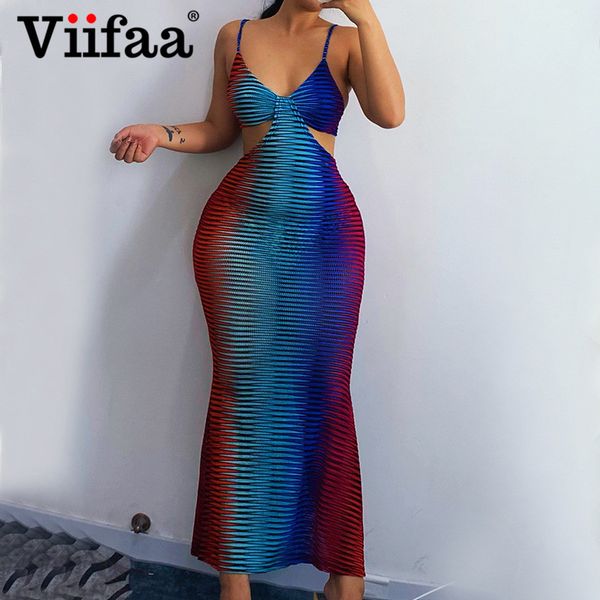 viifaa vacation women v-neck spaghetti strap bodycon slim long dresses multicolor knitted backless cut out party dressplus size clothes, Black;gray
viifaa vacation women v-neck spaghetti strap bodycon slim long dresses multicolor knitted backless cut out party dressplus size clothes, Black;gray