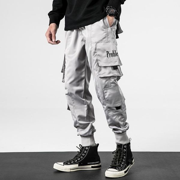 trousers mens ankle tied pants punk style elastic waist male cargo joggers harajuku sweatpant hip hop men's, Black
trousers mens ankle tied pants punk style elastic waist male cargo joggers harajuku sweatpant hip hop men's, Black