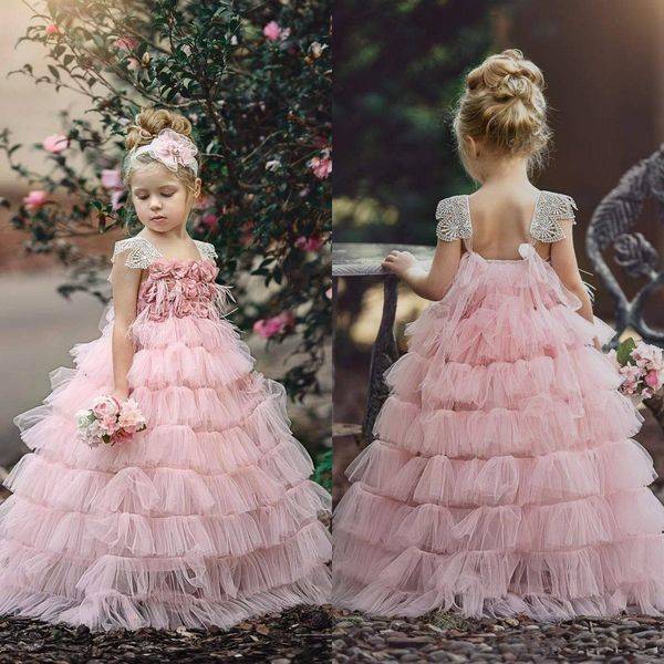 2021 luxury flower girl dresses jewel neck tiered skirt boho first communion gowns for little half sleeves a-line girls pageant, White;blue
2021 luxury flower girl dresses jewel neck tiered skirt boho first communion gowns for little half sleeves a-line girls pageant, White;blue