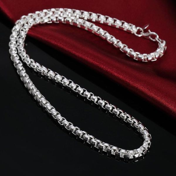 chains fashion 925 sterling silver 20/24 inch box chain necklace for women men jewelry gift
chains fashion 925 sterling silver 20/24 inch box chain necklace for women men jewelry gift
