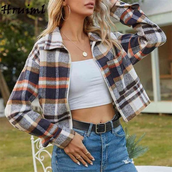 commute jackets turn-down collar sale short outfit jaket for women casual long sleeve plaid printing chaquetas de mujer 210513, Black;brown
commute jackets turn-down collar sale short outfit jaket for women casual long sleeve plaid printing chaquetas de mujer 210513, Black;brown