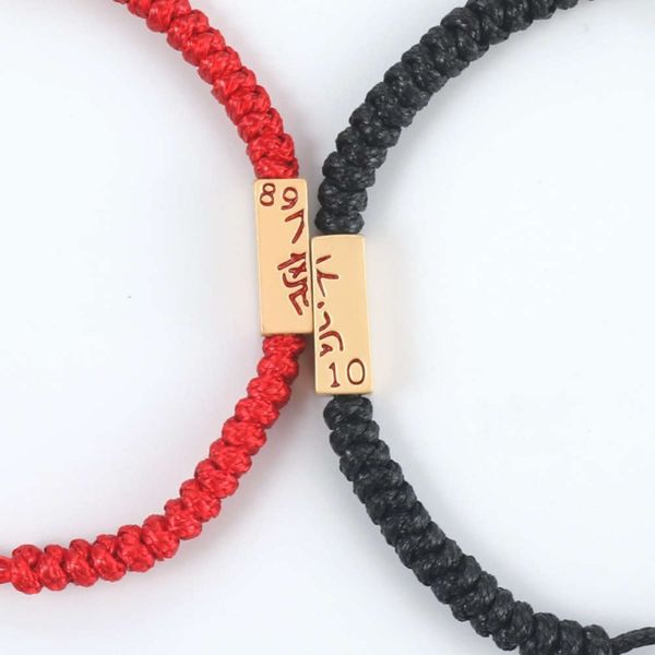sterling silver 89 no less than 10 bracelet benmingnian creative hand woven men's and women's lovers' string valentine's, Black
sterling silver 89 no less than 10 bracelet benmingnian creative hand woven men's and women's lovers' string valentine's, Black