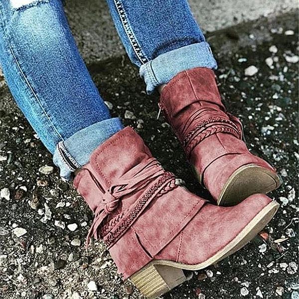 boots khaki retro low heel women ankles winter pu leather zipper classic western cowboy knight shoes, Black
boots khaki retro low heel women ankles winter pu leather zipper classic western cowboy knight shoes, Black