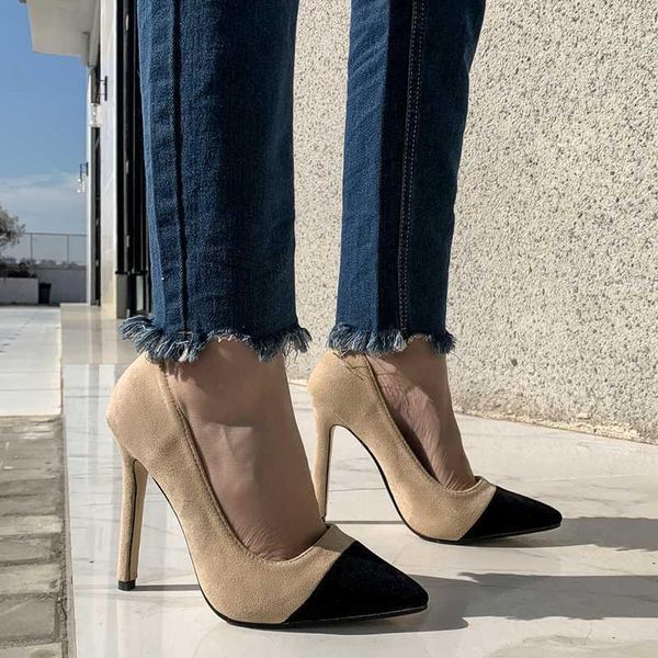dress shoes mature feminine stilettos pointed toe splicing slip-on high heels women beige pumps size 40 office lady pumps1 4bjh, Black
dress shoes mature feminine stilettos pointed toe splicing slip-on high heels women beige pumps size 40 office lady pumps1 4bjh, Black