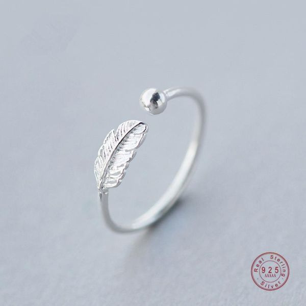 cluster rings adjustable 100% authentic 925 sterling silver jewelry cute feather personality for women party elegant accessories anillos, Golden;silver
cluster rings adjustable 100% authentic 925 sterling silver jewelry cute feather personality for women party elegant accessories anillos, Golden;silver