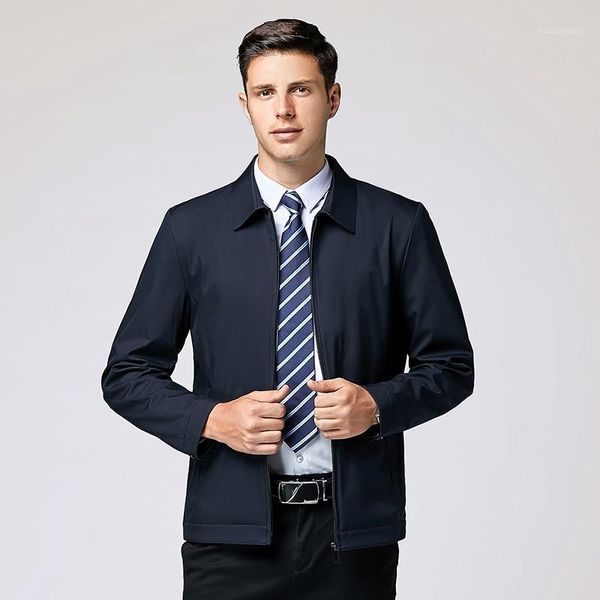 men's jackets business jacket fashion lapel zipper 100% polyester casual, Black;brown
men's jackets business jacket fashion lapel zipper 100% polyester casual, Black;brown