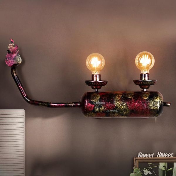 wall lamp nordic industrial wind retro sconces lighting light fixture bar creative motorcycle exhaust pipe decoration
wall lamp nordic industrial wind retro sconces lighting light fixture bar creative motorcycle exhaust pipe decoration
