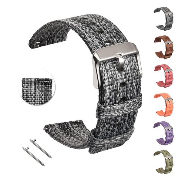 watch bands 2021 canvas with switch ear 18mm 20mm 22mm 24mm nylon strap silver clasp, Black;brown
watch bands 2021 canvas with switch ear 18mm 20mm 22mm 24mm nylon strap silver clasp, Black;brown
