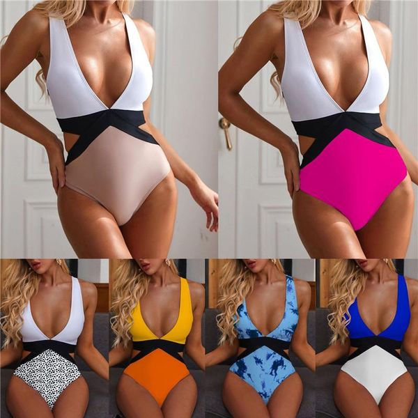 women's swimwear patchork jump suits for women 2021 bikini swimming suit one piece swimsuit female, White;black
women's swimwear patchork jump suits for women 2021 bikini swimming suit one piece swimsuit female, White;black
