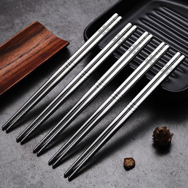 chopsticks 2 pairs stainless steel square chinese stylish healthy light weight metal non-slip design kitchen
chopsticks 2 pairs stainless steel square chinese stylish healthy light weight metal non-slip design kitchen