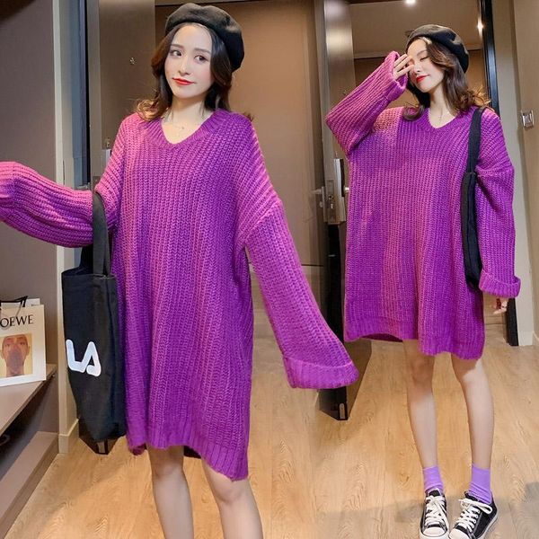 casual dresses ehqaxin 2021 autumn womens knitted purple v-neck loose all-match large size sweater dress for female -4xl, Black;gray
casual dresses ehqaxin 2021 autumn womens knitted purple v-neck loose all-match large size sweater dress for female -4xl, Black;gray