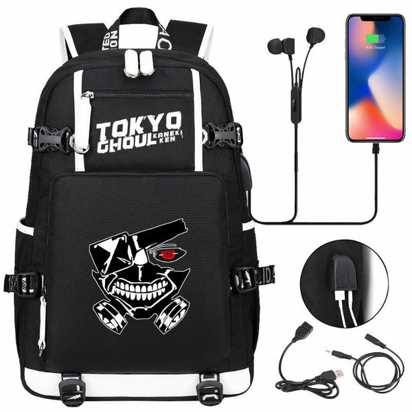 backpack selling tokyo ghoul usb rechargeable large-capacity youth student schoolbag men and women leisure travel
backpack selling tokyo ghoul usb rechargeable large-capacity youth student schoolbag men and women leisure travel