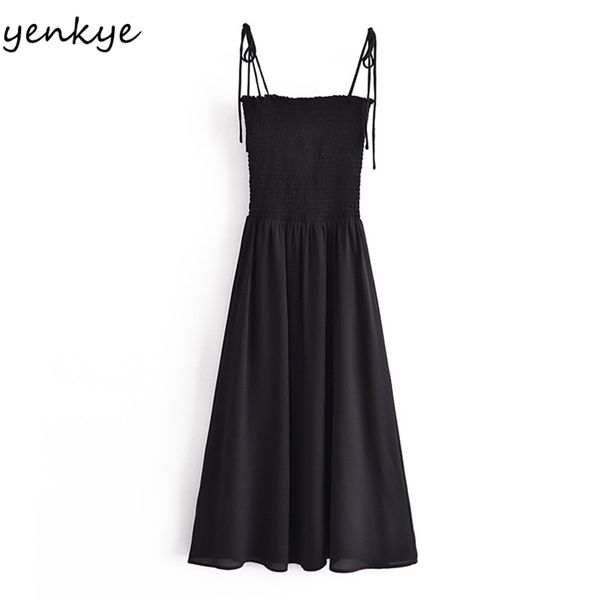 spaghetti strap black party dress women summer chiffon female night out vestido 210514, Black;gray
spaghetti strap black party dress women summer chiffon female night out vestido 210514, Black;gray