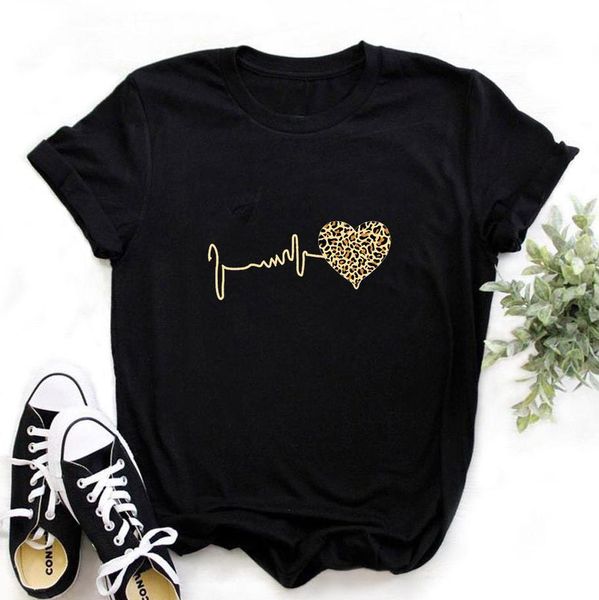 polyester shirleopard heartbeat print womens t shirt harajuku white o collar short sleeve fashion women tee shirts clothes
polyester shirleopard heartbeat print womens t shirt harajuku white o collar short sleeve fashion women tee shirts clothes