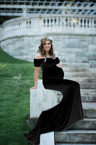 maternity dresses maxi gown for poshoot shoulderless pography prop short sleeve pregnancy baby shower dress, White
maternity dresses maxi gown for poshoot shoulderless pography prop short sleeve pregnancy baby shower dress, White
