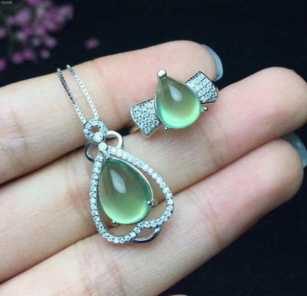 bracelet, earrings & necklace 925 sterling silver tear drop prehnite pendent necklace, ring, jewelry set green natural gemstone 9 x 13 mm/ 8, Black
bracelet, earrings & necklace 925 sterling silver tear drop prehnite pendent necklace, ring, jewelry set green natural gemstone 9 x 13 mm/ 8, Black